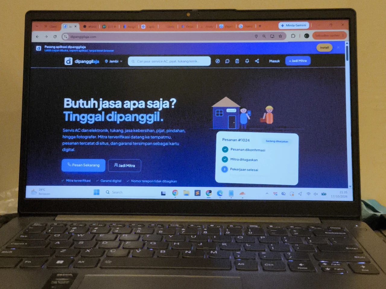 Pijat Capek oleh Permid Teknik Gorup Jambi di Jambi